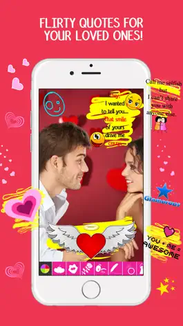 Game screenshot Love Quotes and Sayings! Flirty, Romantic Valentine messages for Teens and Adults apk