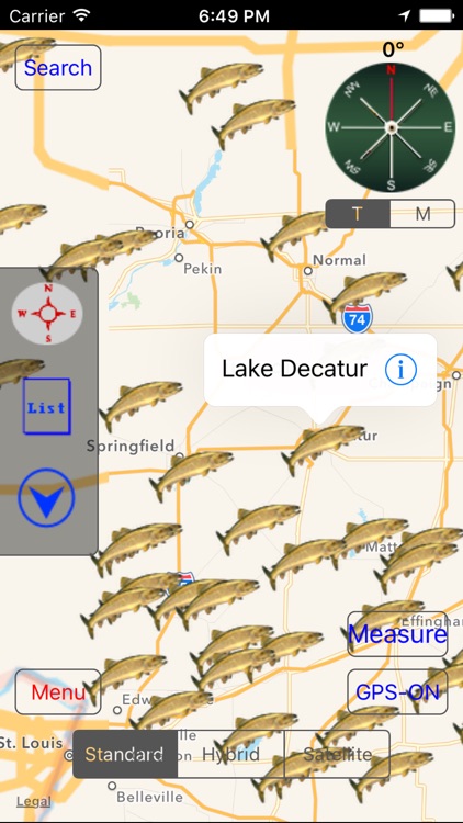 Illinois: Fishing Lakes