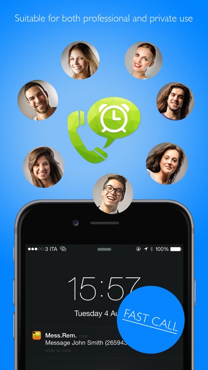 Contacts Call and Message Reminder