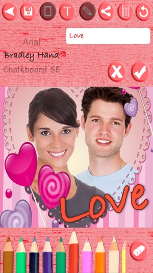 Valentine love frames - Photo editor to put your Valentine l(圖3)-速報App