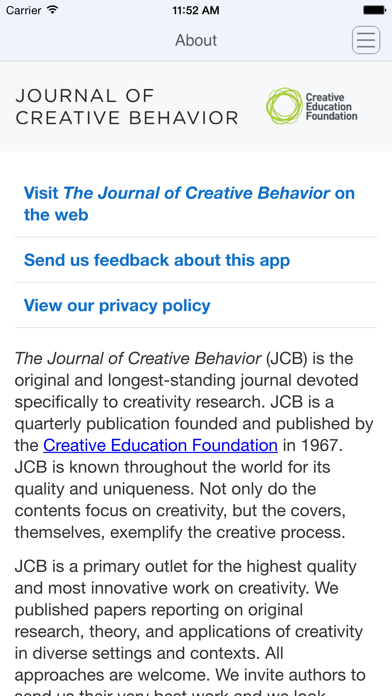 The Journal of Creati... screenshot1