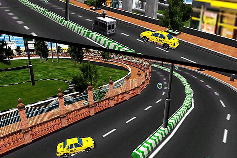 New York City Taxi Sim 3D screenshot 2