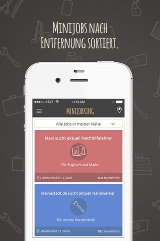 MinijobKing - Minijobs finden und inserieren screenshot 3