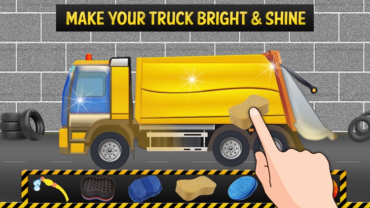 Garbage Truck Wash Salon : Cleanup Messy Trucks After Waste Collection screenshot-4