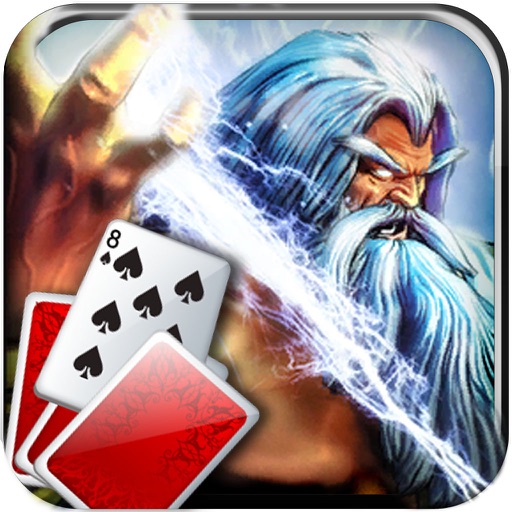 Zeus Era Solitaire: Free Casino Big Win with Wild Luck in Las Vegas icon
