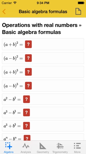 Quick Math Advanced - formulas, definitions, algorithms, the(圖3)-速報App