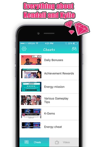 Cheats for Kendall and Kylie screenshot 2