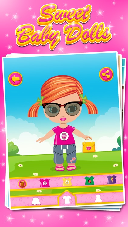 Sweet Baby Dolls: Dress Up Game for Little Girls & Kids
