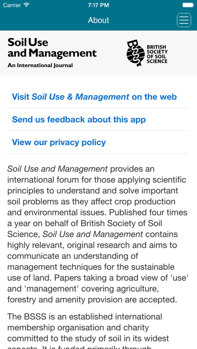 How to cancel & delete Soil Use & Management from iphone & ipad 4