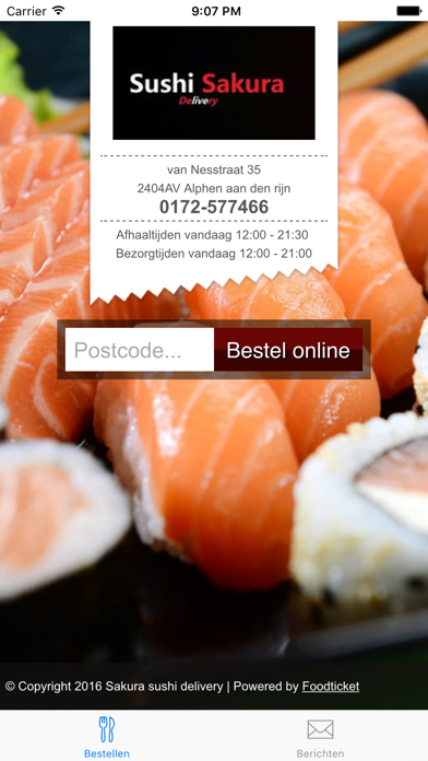 How to cancel & delete Sushi Sakura Delivery from iphone & ipad 2