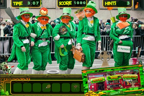 St. Patrick’s Lucky Irish Day – Hidden Object Spot and Find Objects Differences Holiday Game screenshot 2