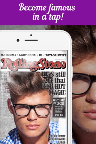 CoverCam - magazine cover maker with original mag typography & fonts screenshot 2