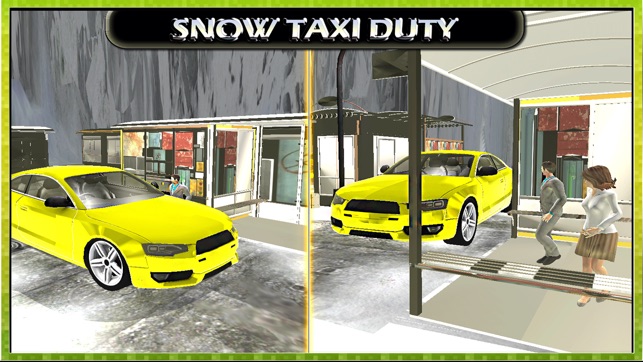 Taxi Driving Simulator 3D: Snow Hill Mountain & Free Mobile (圖4)-速報App