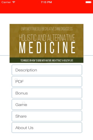 Holisti cand Alternative Medicine eBook screenshot 2
