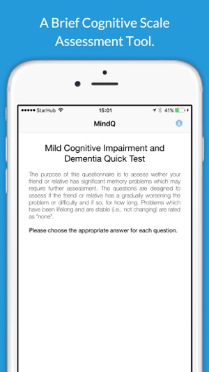 MindQ -  Brief Cognitive Scale