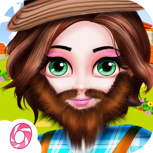 Farmer Mommy Shave Beard Salon Icon