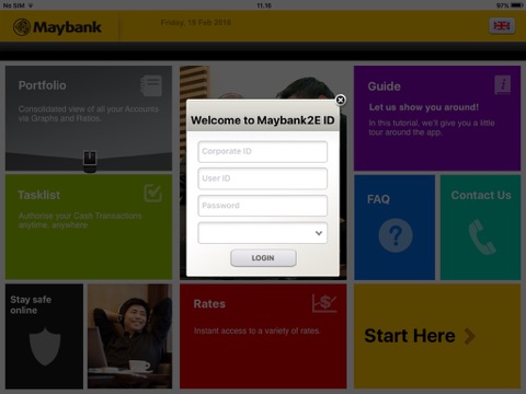 Maybank2E Indonesia HD screenshot 2