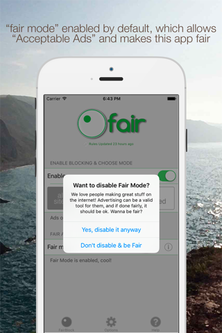 Fair, the fair ad blocker screenshot 4