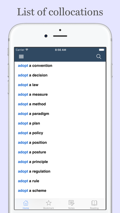 English Collocations ... screenshot1