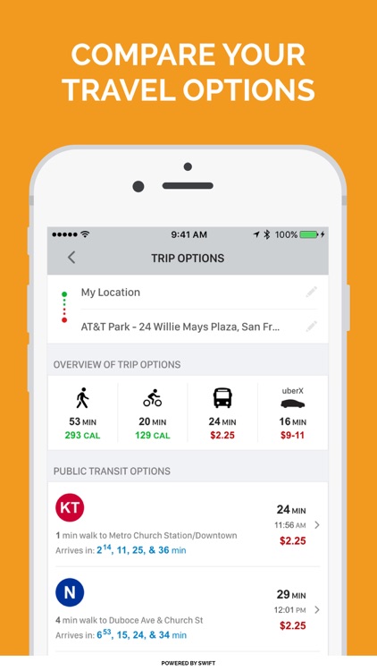 Swiftly: Real-Time Transit App