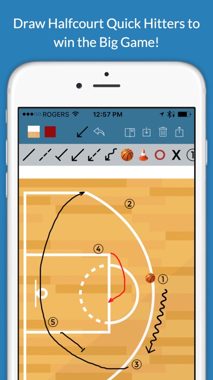 Basketball Clipboard Blueprint screenshot-3