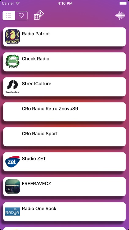 Radio Player Czech Republic  (Česká republika rádio, čeština,Český ,Česko)