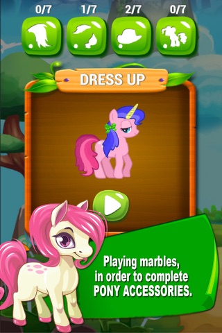 Pony Bubble Shooter DressUp screenshot 2