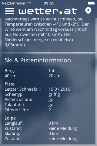wetter.at Skiwetter screenshot 3