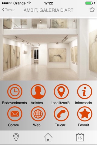 Galeries Art - App del Gremi de Galeries d'Art de Catalunya - GGAC screenshot 2