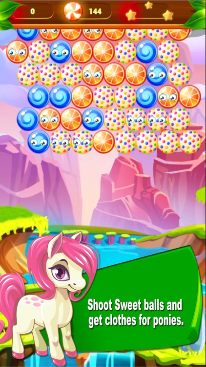 Pony Bubble Shooter DressUp