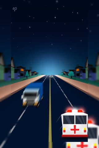 Ambulance 911 Night Angels Race - Free screenshot 2