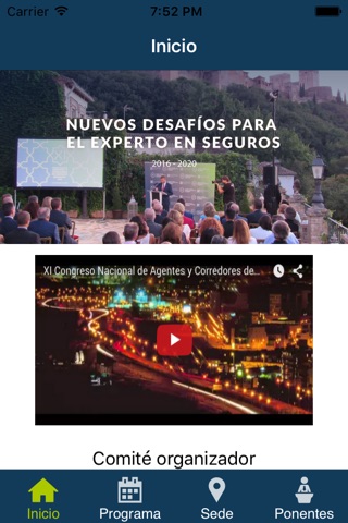XI Congreso Mediadores Granada screenshot 3