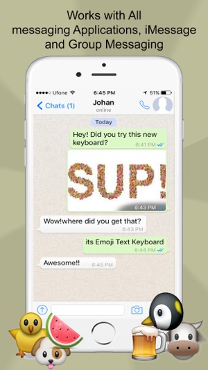 Emoji Text - Custom ( Emoji, Smiley ) Text keyboard Now Free(圖2)-速報App