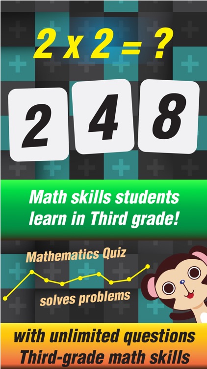 Splash Monkey Math School Free Games for 3rd Grade Kids