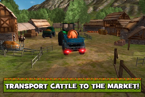 Farm Animal Transporter Simulator 3D Full screenshot 2
