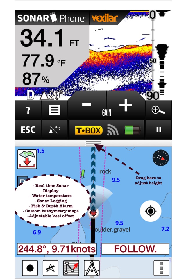 i-Boating:Australia & New Zealand - Gps Marine/Nautical Charts & Navigation Maps screenshot 2