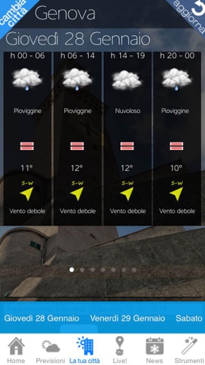 Meteolanterna previsioni meteo per Genova e la Liguria(圖3)-速報App