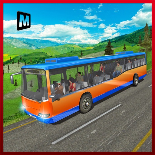Hill Climb Real Bus Driver Simulator 3d