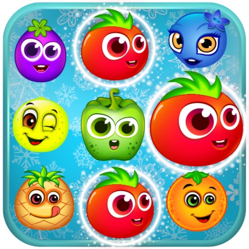 Happy Fruit Match-3 Icon