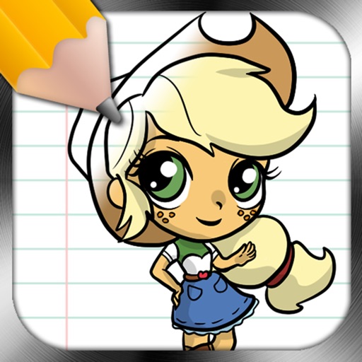 Drawing Lessons Equestrian Girls Edition iOS App