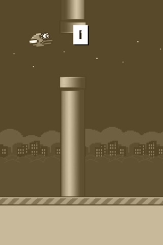 Flappy gentleman bird - replica original screenshot 2