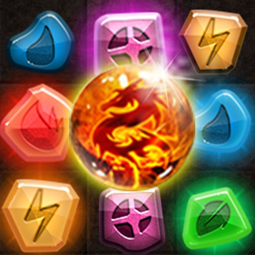 Jewels & Dragon Game Icon