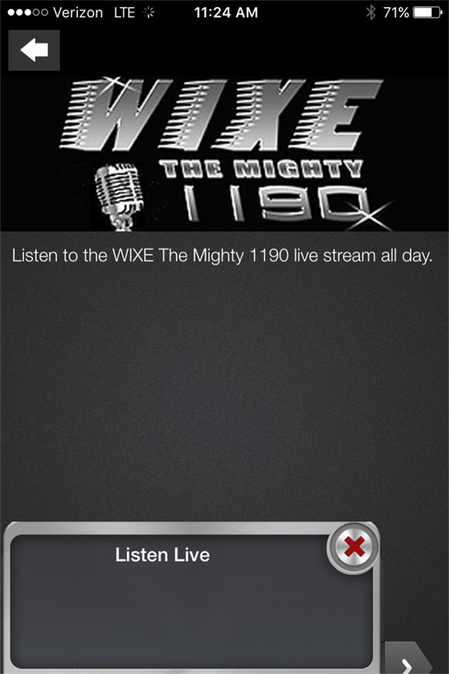 WIXE The Mighty 1190 AM screenshot 2
