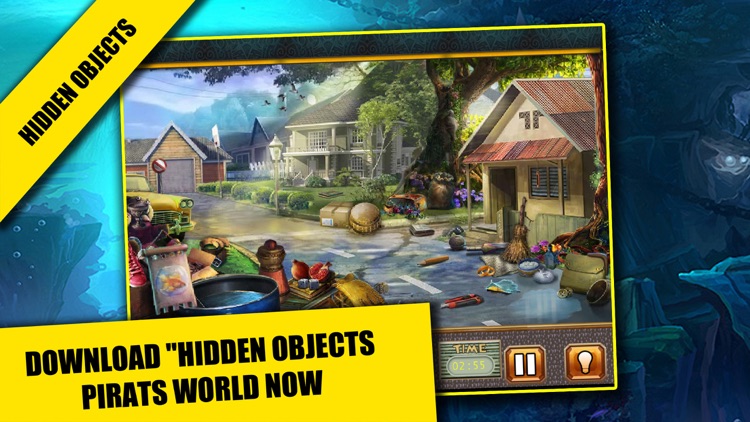 Pirates World Hidden objects adventure game : Search and Find objects screenshot-3