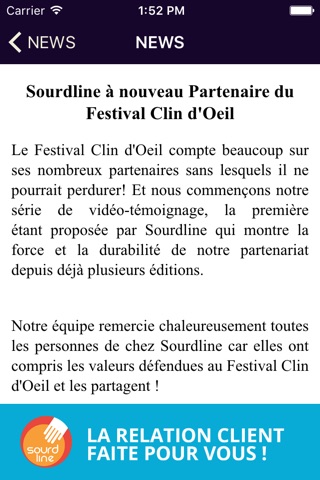 Festival Clin d'Oeil screenshot 4