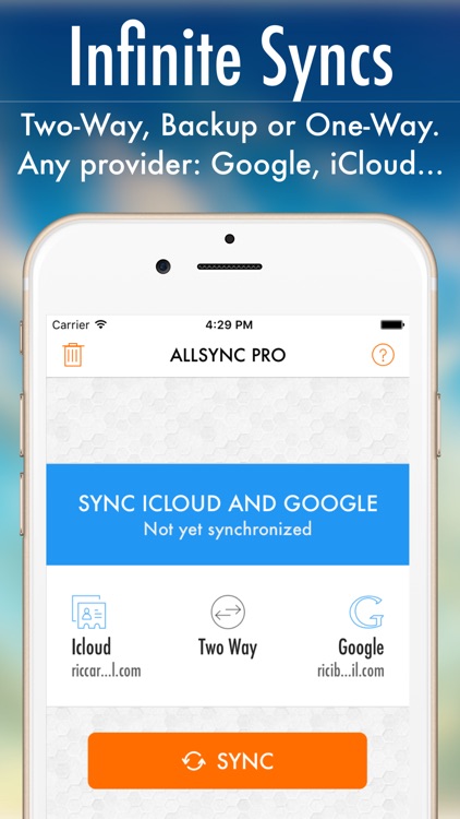 AllSync 2 - Rich Contacts Everywhere