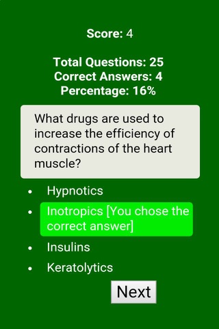 Learning Drug Classifications screenshot 2