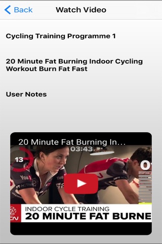 Cycling Training Programme screenshot 3