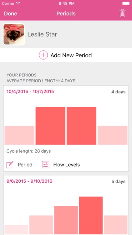 Lady Biz - Period Tracker and Fertility Calendar screenshot-3