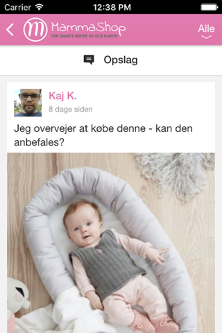 MammaShop.dk screenshot 3